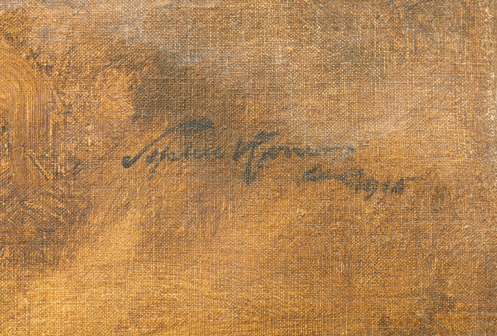 Ölgemälde „Preußischer General in Galauniform mit Orden“ – Sophie Koner, 1914 – Bild 4